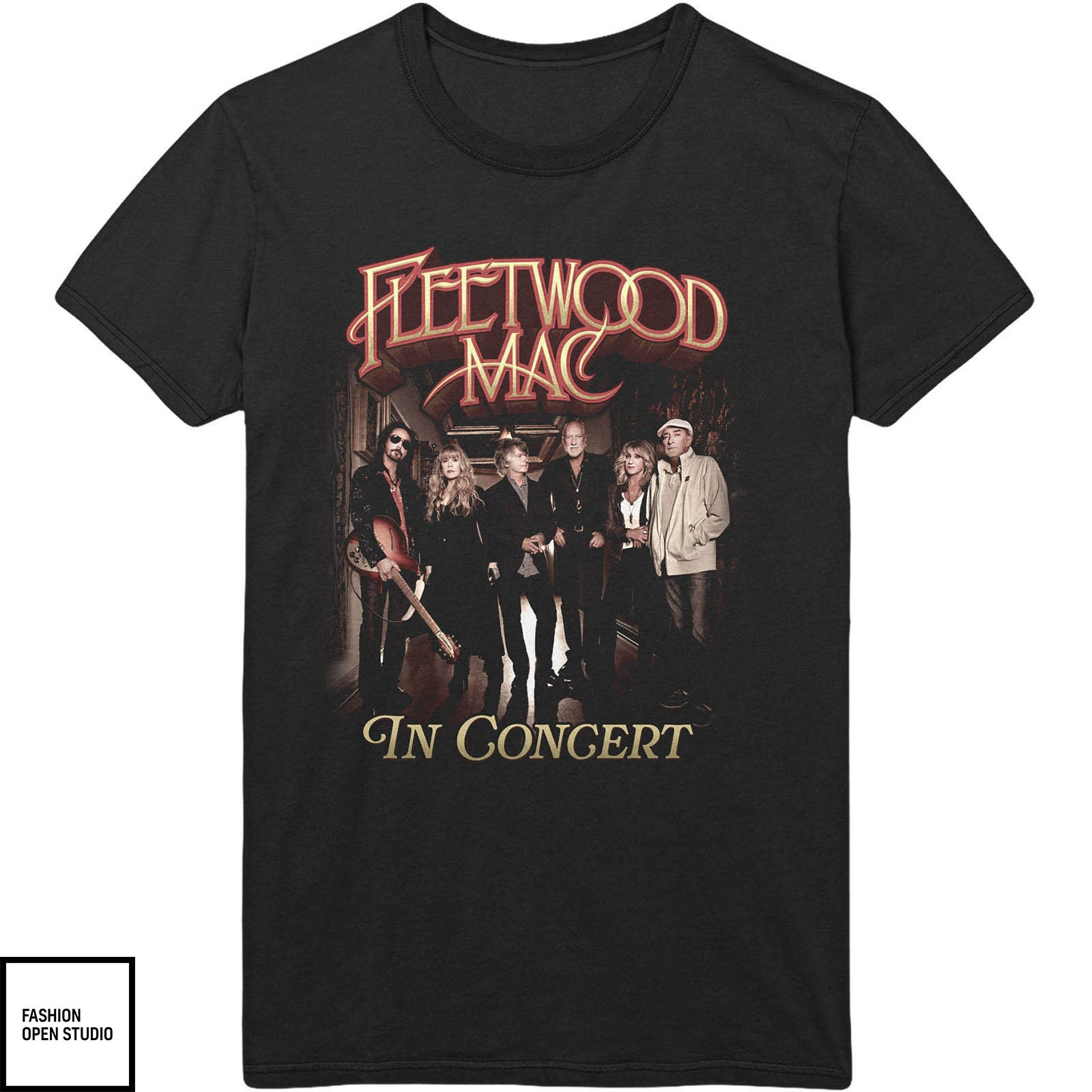 Fleetwood Mac T-Shirt In Concert World Tour Concert T-Shirt