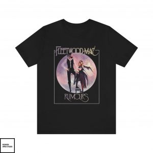 Fleetwood Mac T Shirt Rumours Album Moonlight Cover T Shirt 3