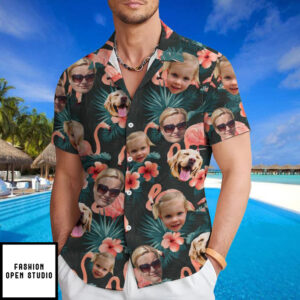 Custom Face Hawaiian Shirt 1