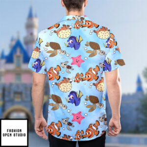 Fish And Turtle Hawaii Beach Shirt 2