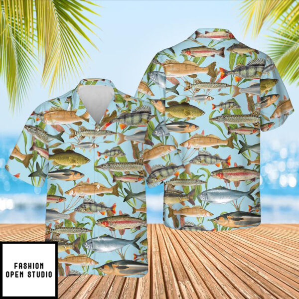 Fish Hawaiian Shirt