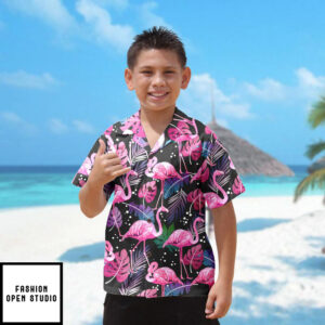 Flamingo Hawaii Beach Shirt 2