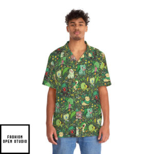 Grass Type Hawaiian Shirt 2