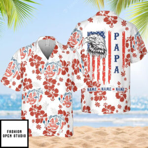 Happy 4th of July Hawaiian Shirt 1