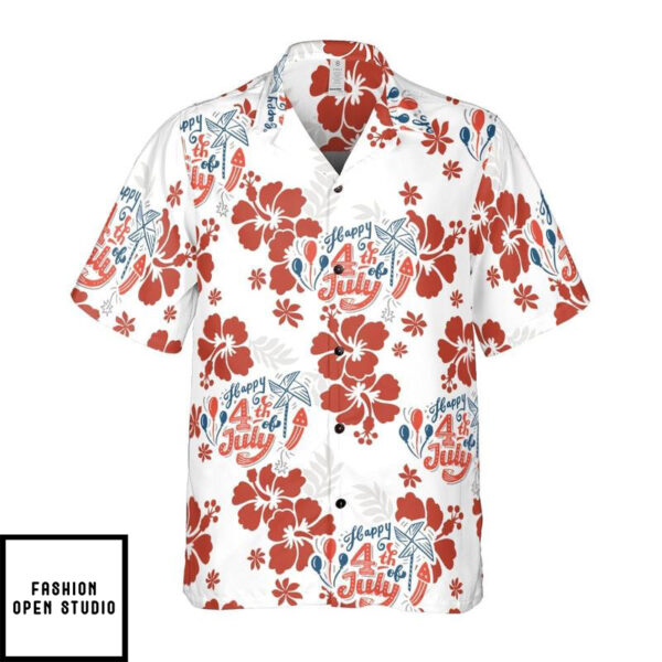 Happy 4th of July Hawaiian Shirt