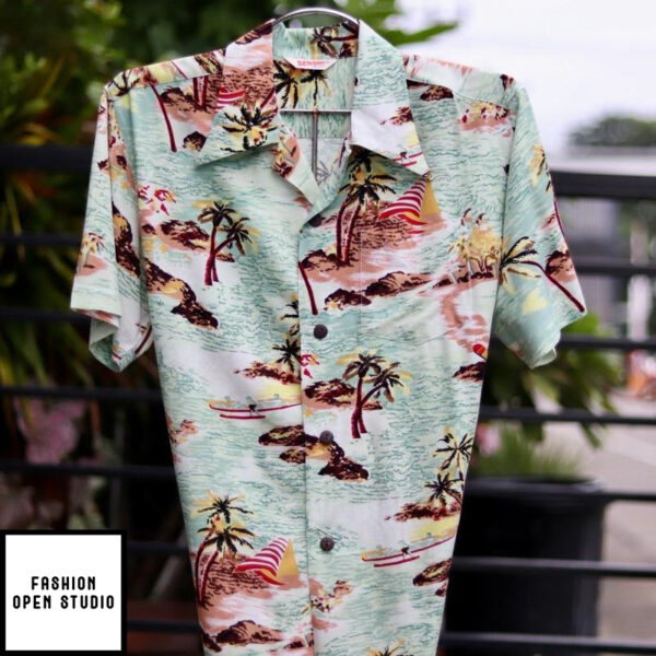 Hawaiian Shirt Alien Harry Dean Stanton’s Tropical Shirt