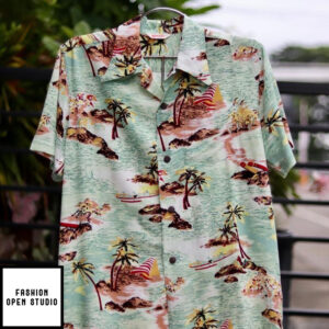 Hawaiian Shirt Alien Harry Dean Stantons Tropical Shirt 2