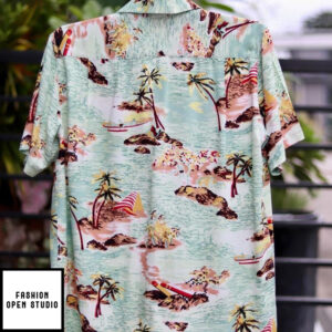 Hawaiian Shirt Alien Harry Dean Stantons Tropical Shirt 3