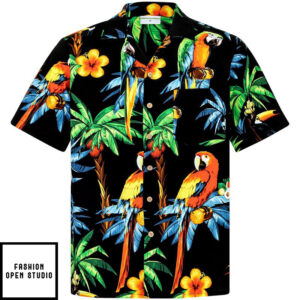 Hawaiian Shirt Hawaiian Parrots 1