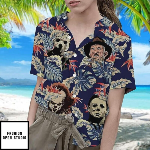 Hawaiian Shirt Tropical Floral Aloha Beach Shirt