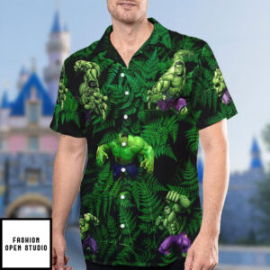 Hulk Superhero 3D All Over Printed Hawaiian Shirt 1