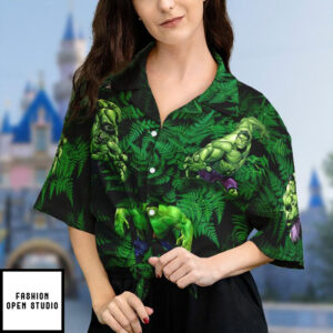 Hulk Superhero 3D All Over Printed Hawaiian Shirt 3