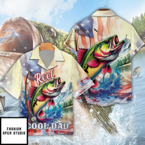 Reel Cool Dad Hawaiian Shirt 1