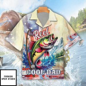 Reel Cool Dad Hawaiian Shirt 2