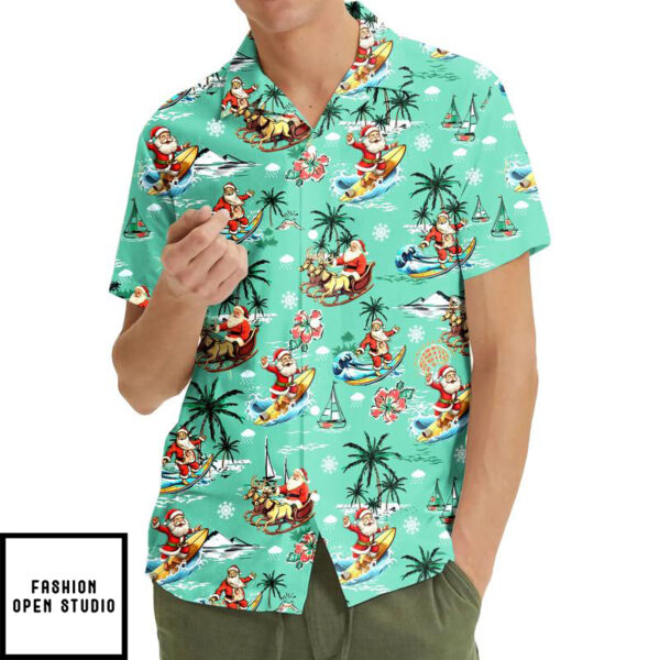 Santa Claus Hawaiian Shirt