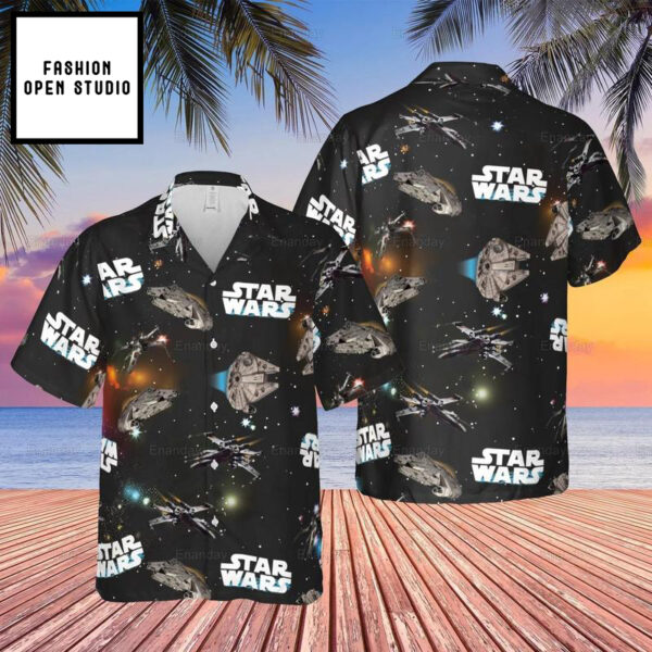 Star Wars Spaceship Hawaiian Shirt