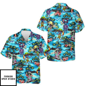 Tropical Alien Hawaiian Shirt 2